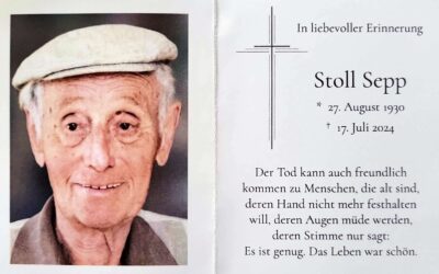 langjähriger Ehren-Chorleiter Josef Stoll verstorben